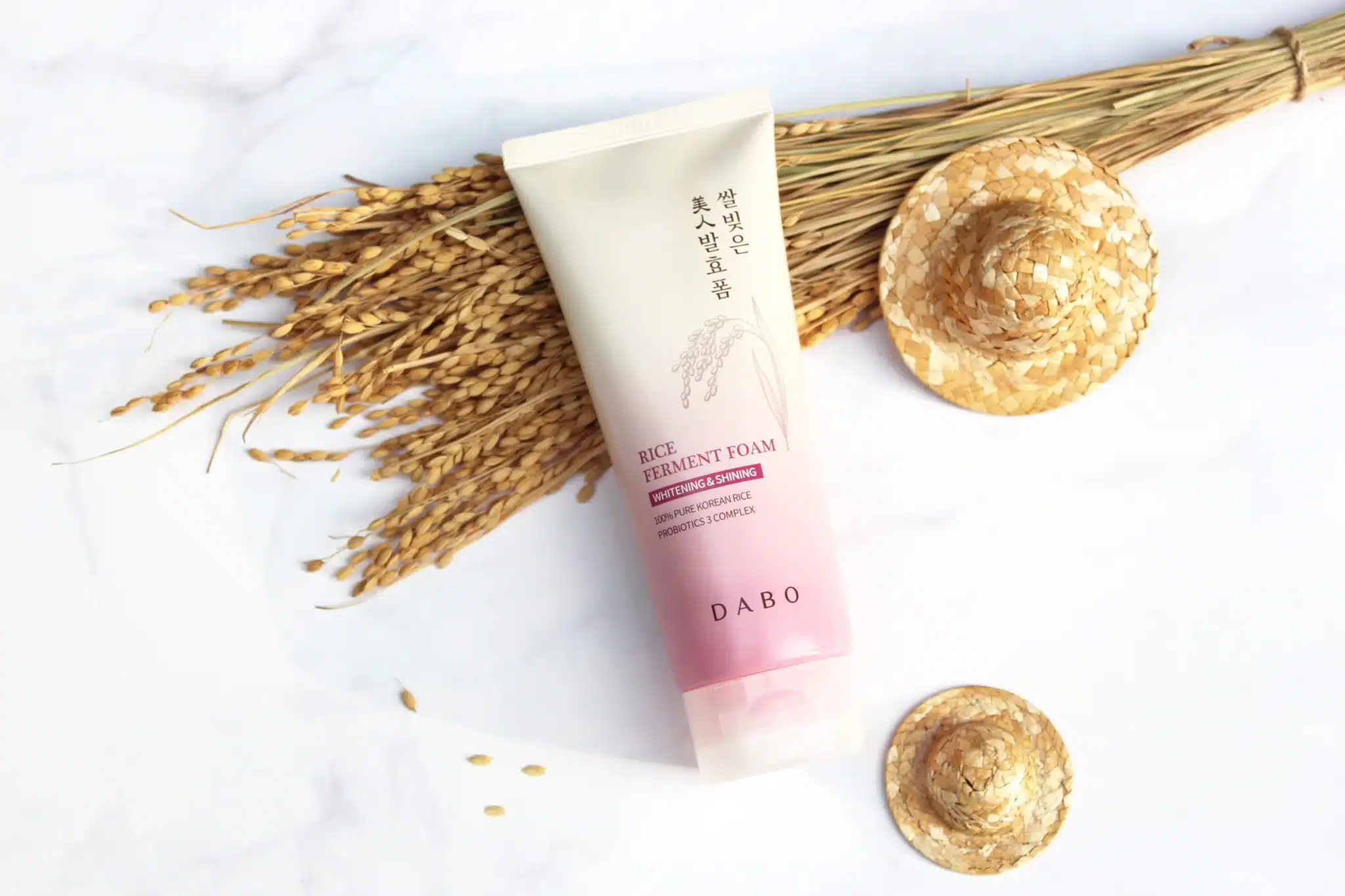 Rice Fernent Foam   whitening &shining cleanser