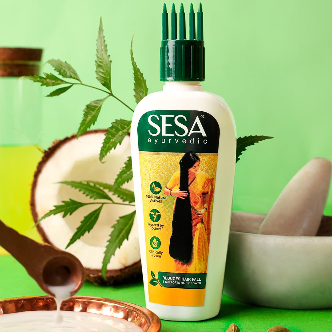 SESA Ayurvedic Hair Oil With Bhringraj  100 ml