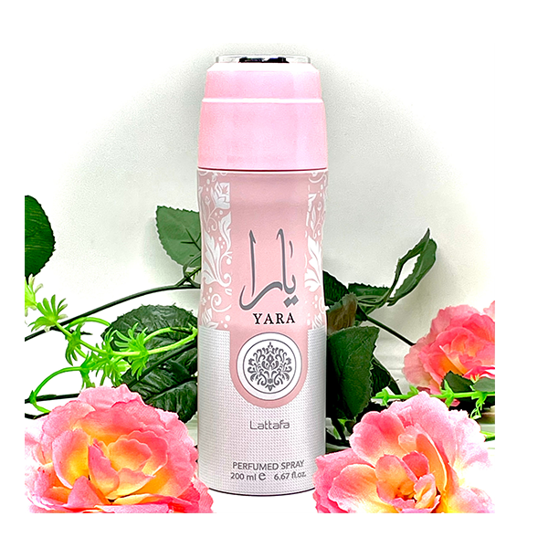 Yara Perfumed Body Spray 200ml (6.7 oz) for Women by Lattafa