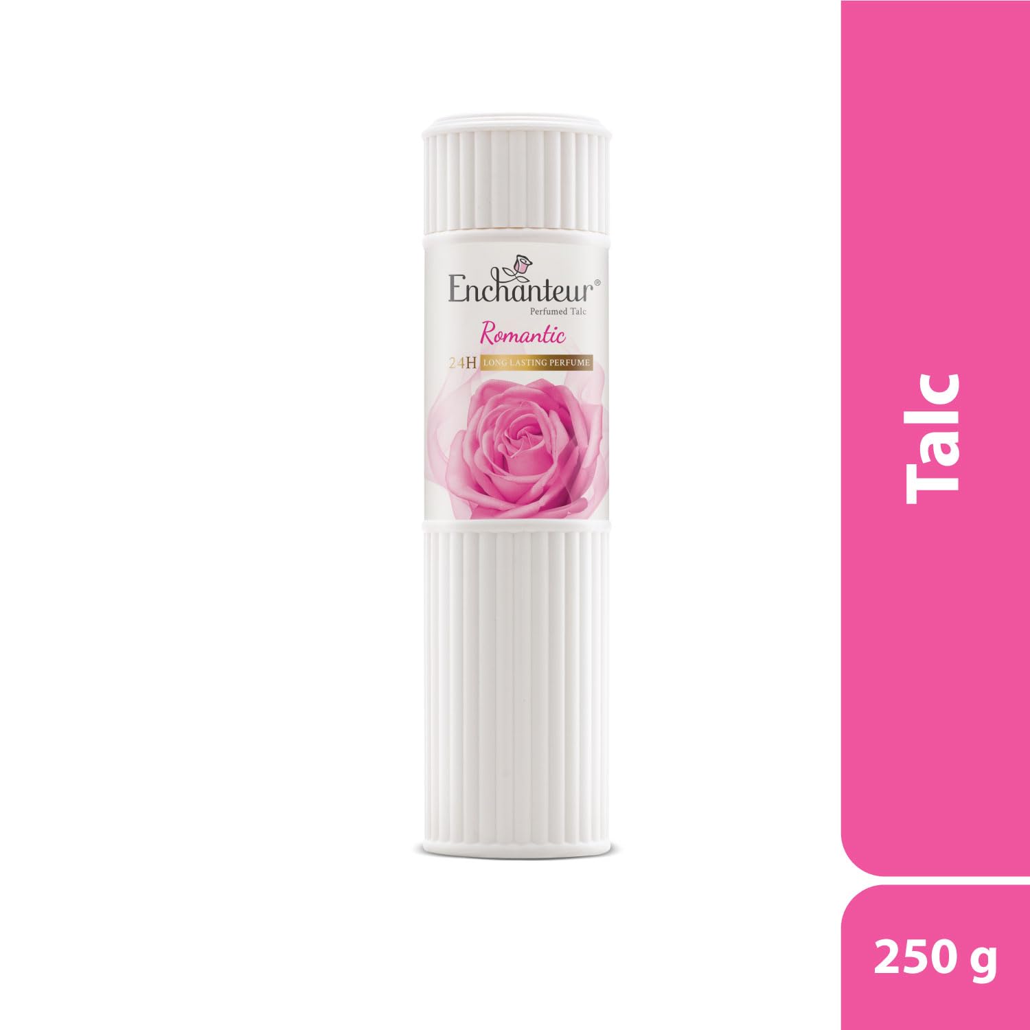 Enchanteur Romantic Perfumed Talcum Powder with Floral French Fragrance for Women|  250g